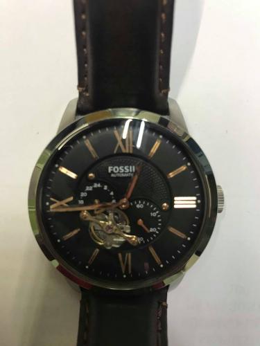 Vendo elegante reloj Fossil original de cuero - Imagen 1