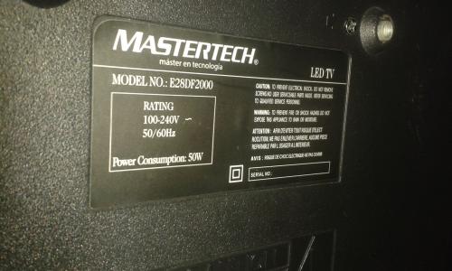 Vendo tv marca mastertech LED funcionando nit - Imagen 3