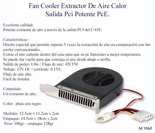 Extractores de aire para Computadoras de escr - Imagen 1
