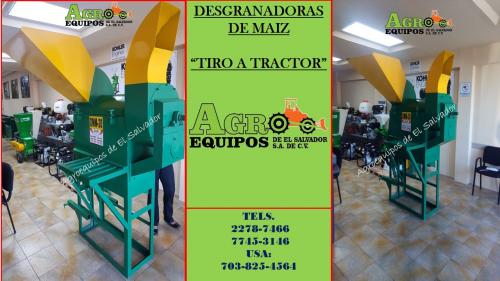 DESGRANADORAS DE MAÍZ TIRO A TRACTOR 3 PUN - Imagen 1