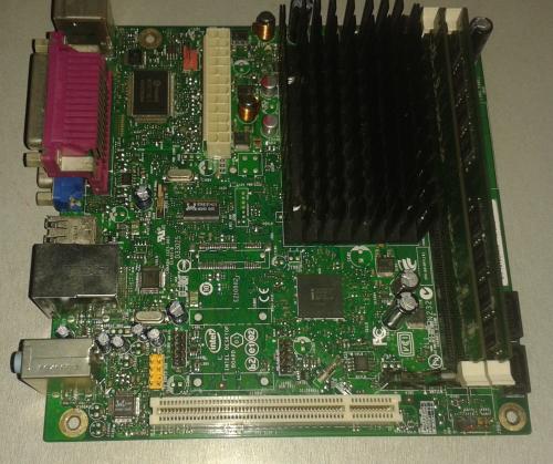 Vendo motherboard intel D410PT con procesador - Imagen 1