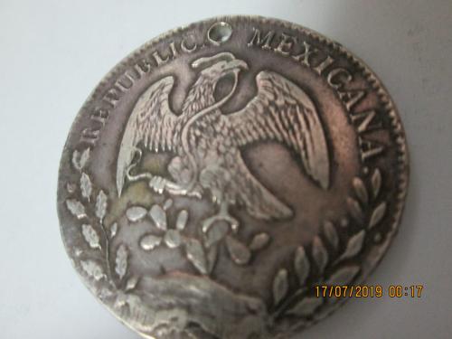 moneda mexicana antigua cien dolares - Imagen 2