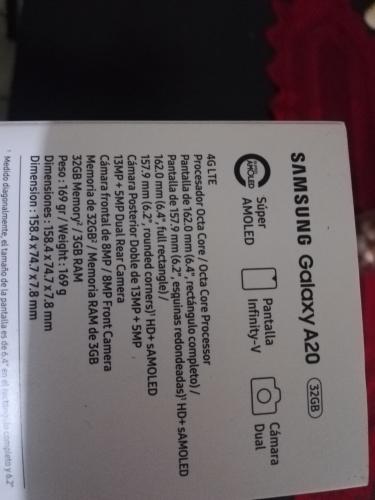 Nuevo Samsung A20 en caja no liberado  No c - Imagen 3