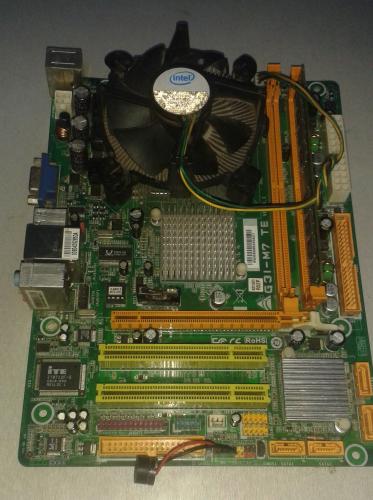 Vendo combo motherboard Biostar G31M7 TE con - Imagen 1