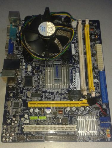 Vendo combo motherboard Foxconn G31MVK con p - Imagen 1