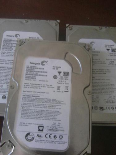 Vendo discos duros de 500gb para pc 20 whats - Imagen 1