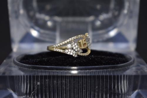 En merliot vendo anillo de 15 años oro 14k  - Imagen 1