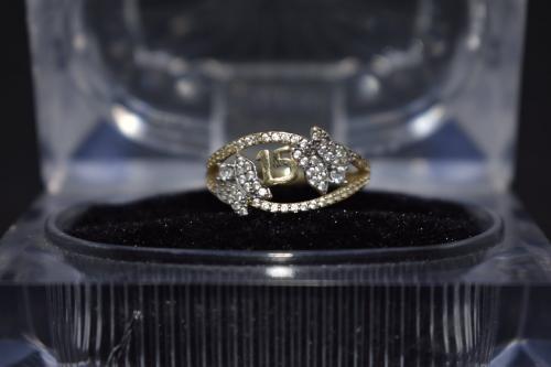 En merliot vendo anillo de 15 años oro 14k  - Imagen 3
