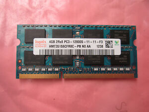 Memoria ram para laptop 4 GB marca hynix ddr3 - Imagen 1
