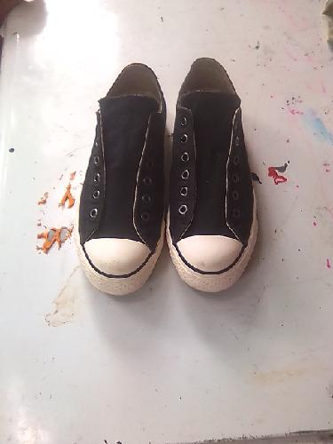 Vendo zapatos converse negros no originales a - Imagen 3