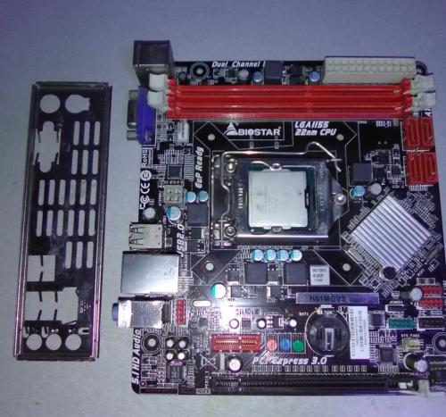 Vendo motherboard Biostar H61MGV3 socket 1155 - Imagen 1