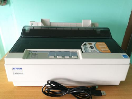 impresor matricial Epson LX300 + dos trabajan - Imagen 1