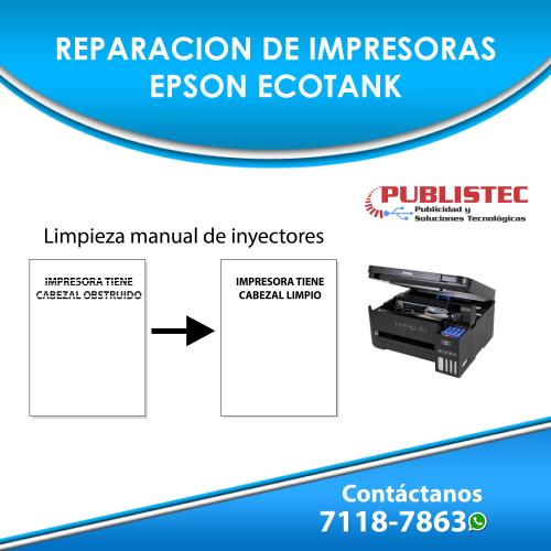 Reparación de impresoras Epson Ecotank con i - Imagen 1