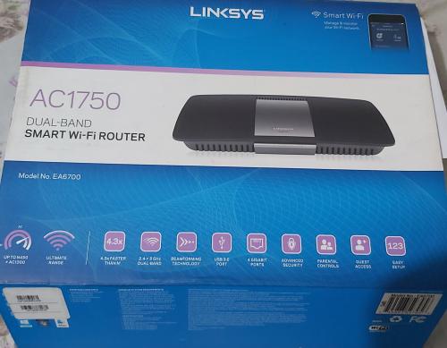 Vendo Router Linksys EA6700 AC1750 en excel - Imagen 1
