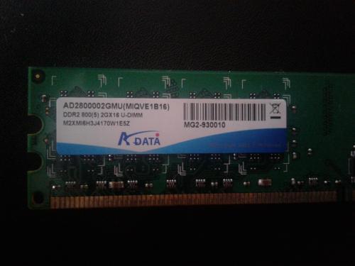 Vendo memorias Ram: 1 DDR2 laptop 2GB 8 3 - Imagen 2