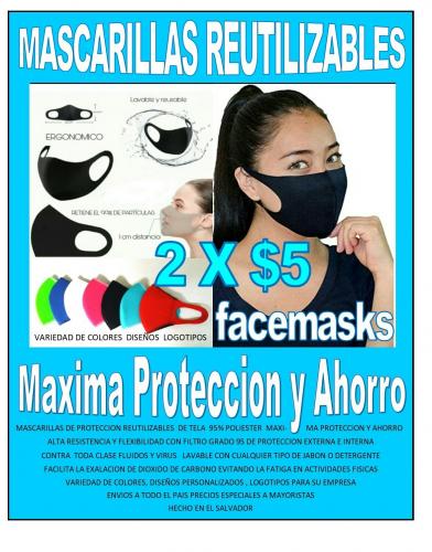 Facemask vendo mascarillas ergonómicas m�xi - Imagen 1