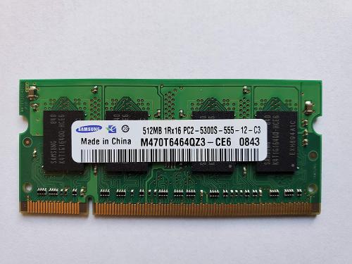 Memoria RAM Samsung 2Rx16 PC25300S Modelo M4 - Imagen 1