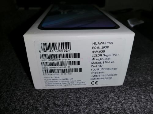 Ganga NUEVO Huawei Y9S 6G Ram 128GB En Caja N - Imagen 2