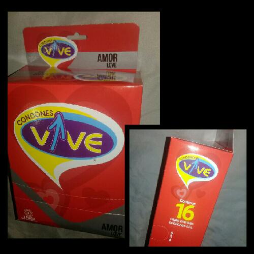 Cajas de Condones y Lubricante marca Vive a l - Imagen 1