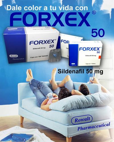 Forsex  Sildenafil 50mg  caja x 100 a 50 p - Imagen 1