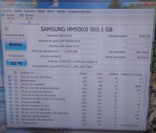 Disco duro 500gb para Laptop Garantizado y p - Imagen 1