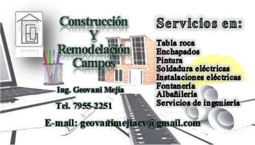 Construccion y remodelacion 79552251  Le ofre - Imagen 1