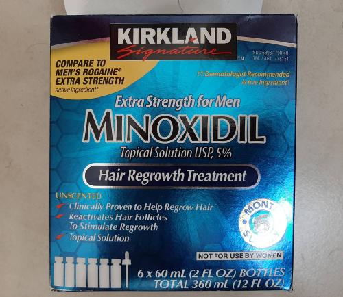 MINOXIDIL 5% Kirkland USA Crecimiento de nuev - Imagen 3