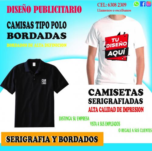Camisas tipo Polo Bordadas y camisetas serigr - Imagen 2