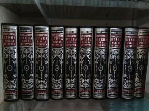 Busco los 10 tomos de la Enciclopedia Uteha p - Imagen 1