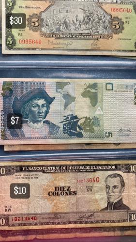 Vendo billetes salvadoreños Colones a buenos - Imagen 3