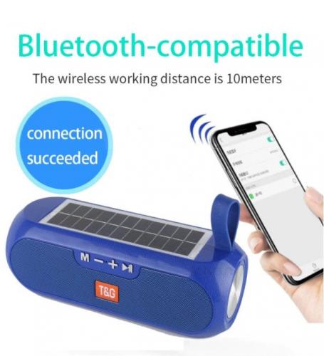 Altavoz Bluetooth port�til con energía sola - Imagen 2