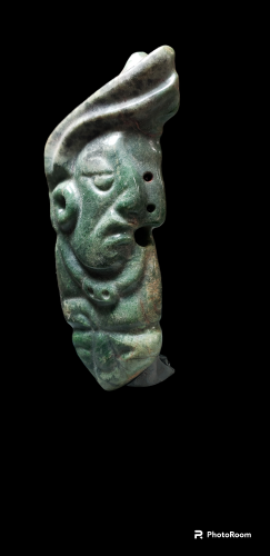 Pectoral de jade maya wathssap 72591134 solo  - Imagen 2