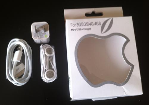 vendo kit de 3 piezas apple kit cable usb + d - Imagen 1