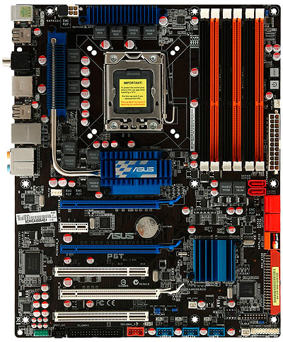 (VENDIDO)) ASUS P6T LGA 1366 Intel X58 A - Imagen 2