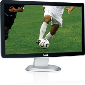 A monitor LCD DELL WIDESCREEN BLANCO DE 19