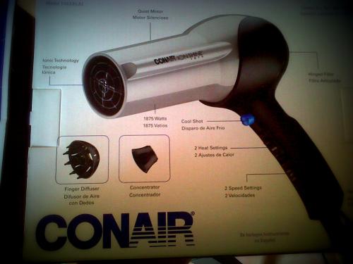 Vendo Secadora de cabello marca Conair compl - Imagen 2