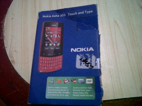 A la venta Nokia Asha 303 touchnuevo en caja - Imagen 1