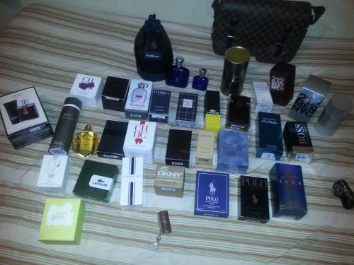 vendo lote de perfumes originales cerca de 25 - Imagen 1