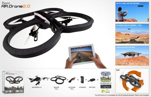 AR Dron 20 Comprado en Apple Store Cmara H - Imagen 1